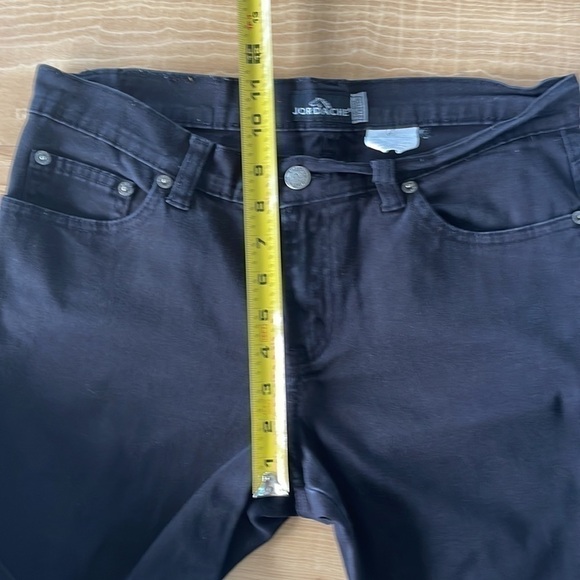 JORDACHY Black Lo-Rise Stretch Jeans Size 11/12 Petite - Picture 13 of 13